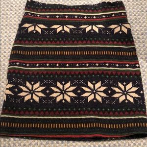 Small winter tube skirt
